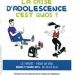 Affiche "La crise d’adolescence"
