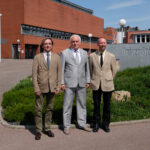 Messieurs Piere-Bruno Ruffini, Mikhaïl Nikolaïevitch Berulava, et Pascal Reghem