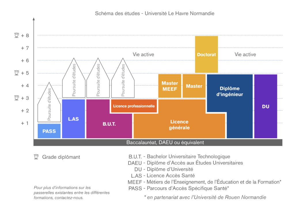 schéma études ULHN