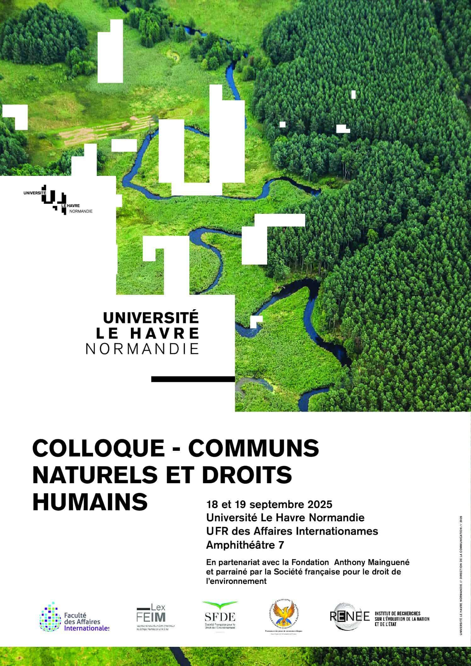 Affiche colloque droits communs