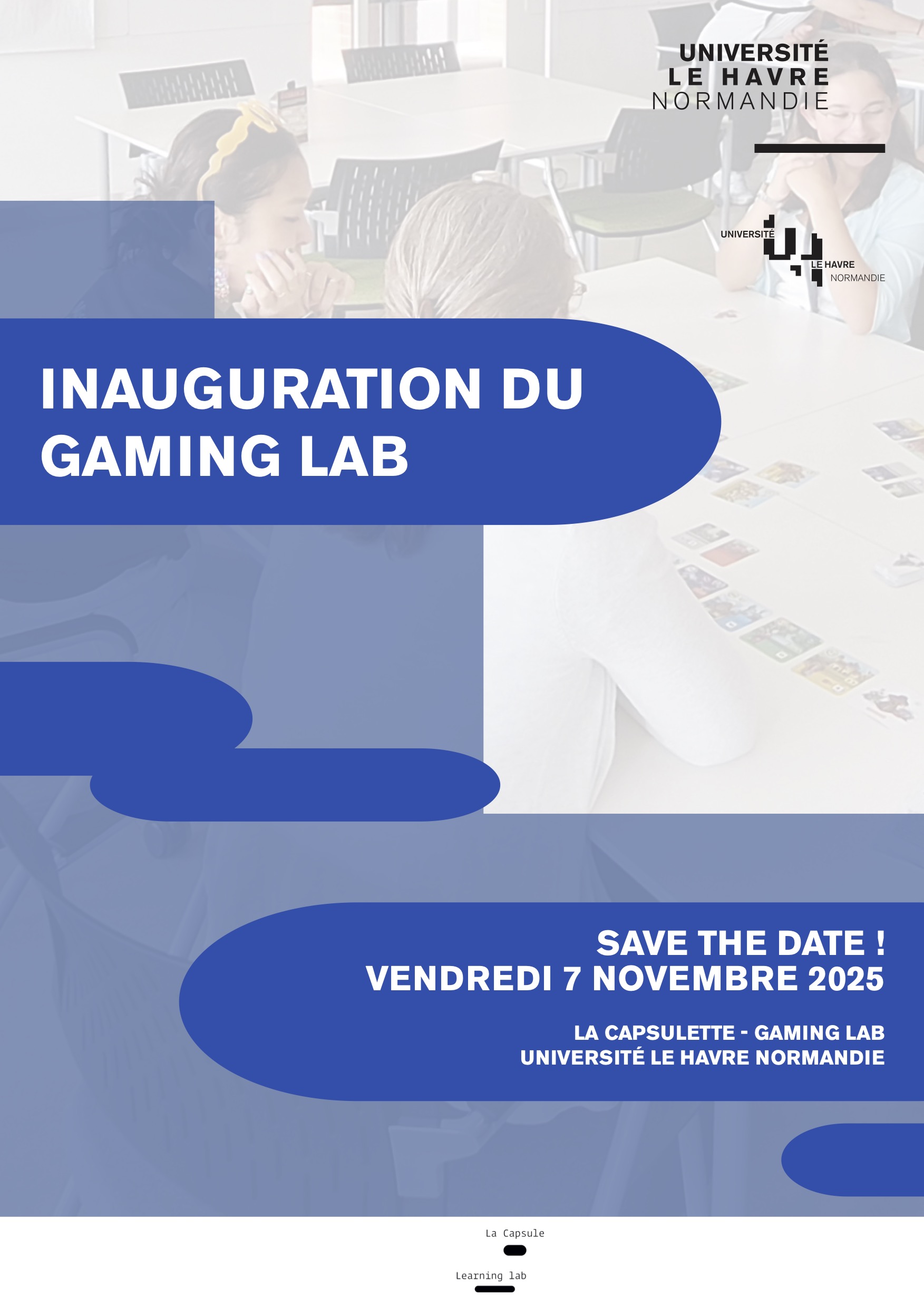 Affiche A3 Gaming Lab La Capsule