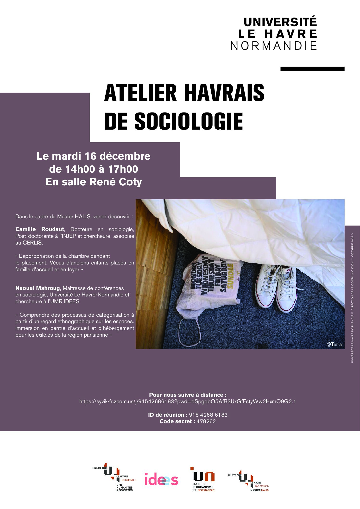Affiche A3 atelier havrais sociologie v1