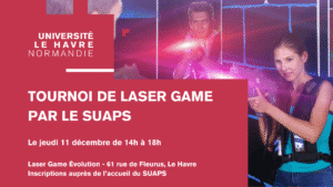 Tournoi Laser Game SUAPS A3 Affichage dynamique
