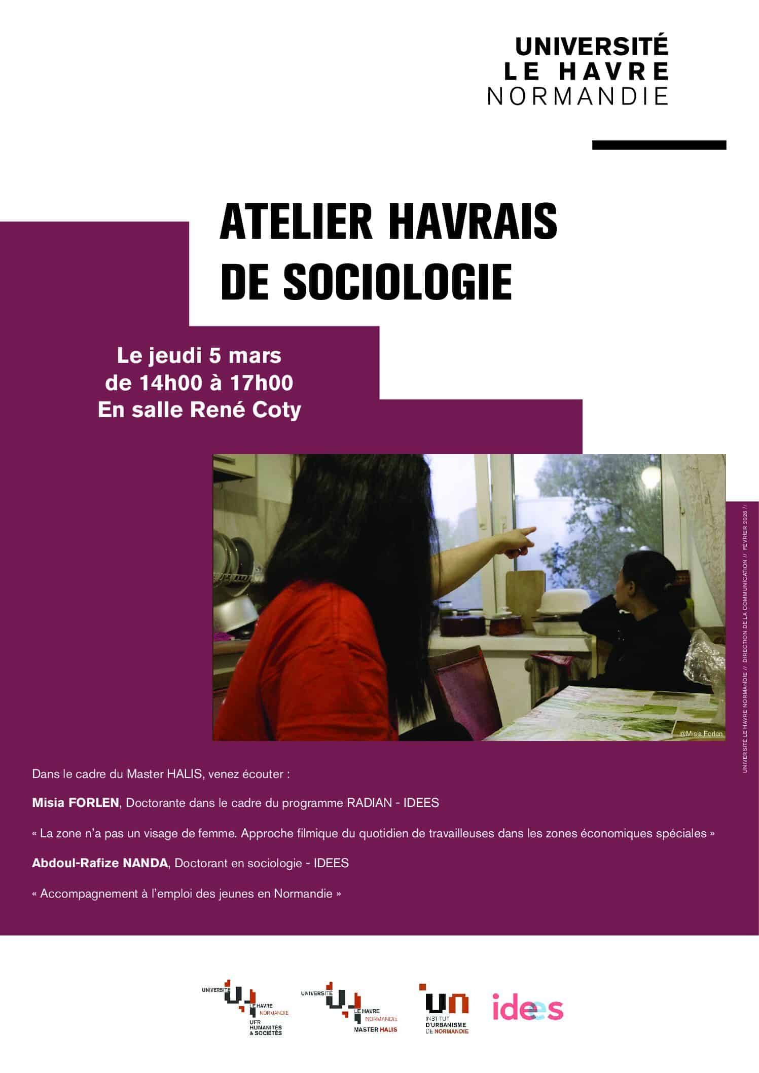 Affiche A3 _atelier havrais_sociologie_ mars 2026_version 2