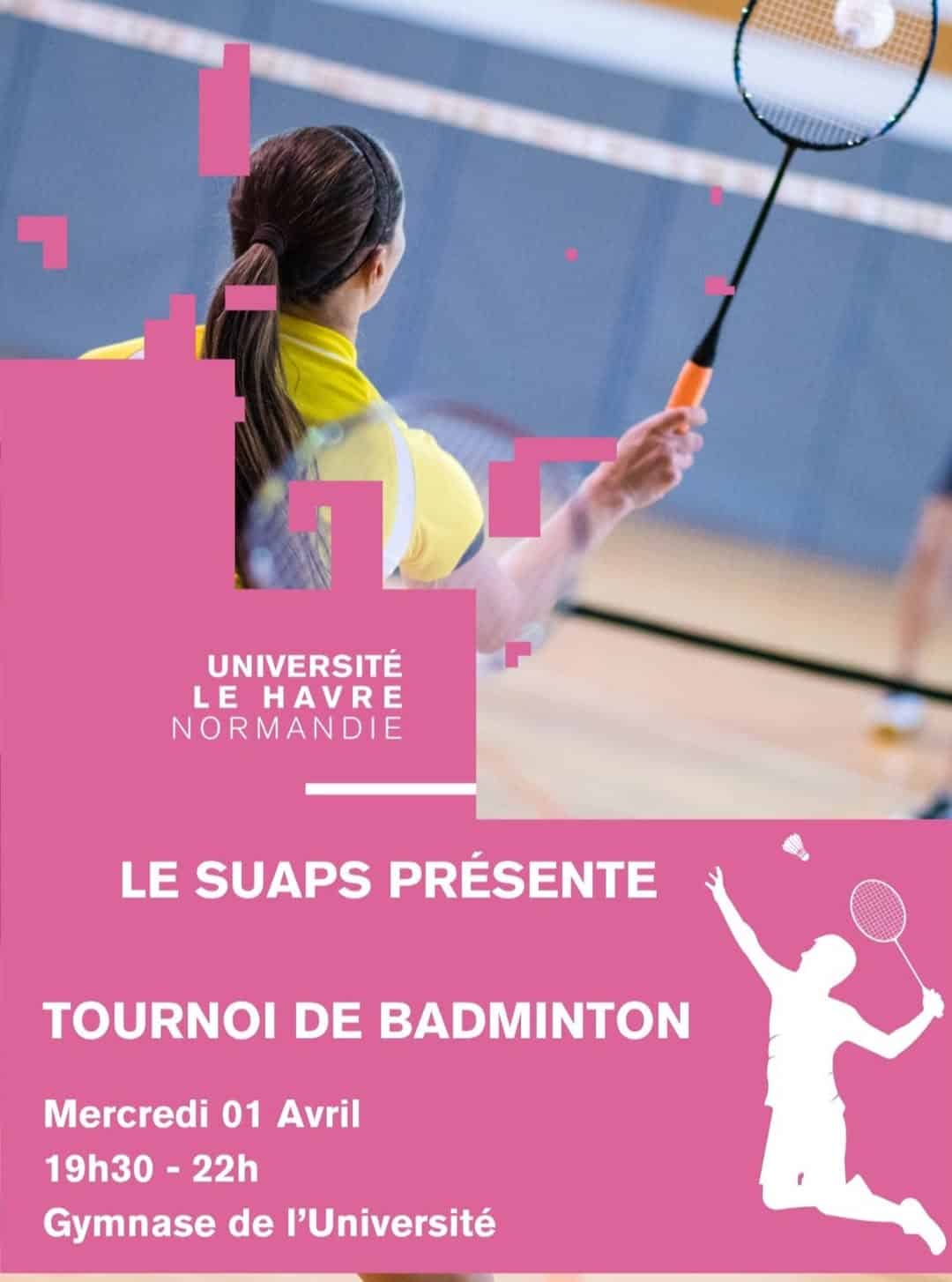 Le 26 mars – multi activités au gymnase ULe 1er avril – du badLe 2 avril – un nouveau challenge