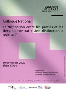 Affiche A3 distinction entre les parties…
